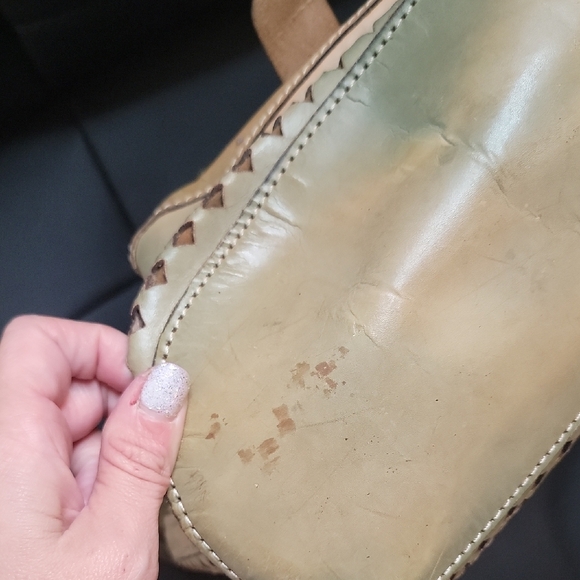 Stylish Olive Green Patricia Nash Bucket bag - Picture 5 of 5